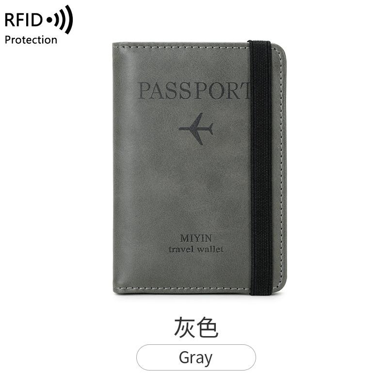 Сумка для паспорта Женская новая с эластичной лентой обложка для карты вакцинации Сумка для документов Многофункциональный дорожный чехол для паспорта