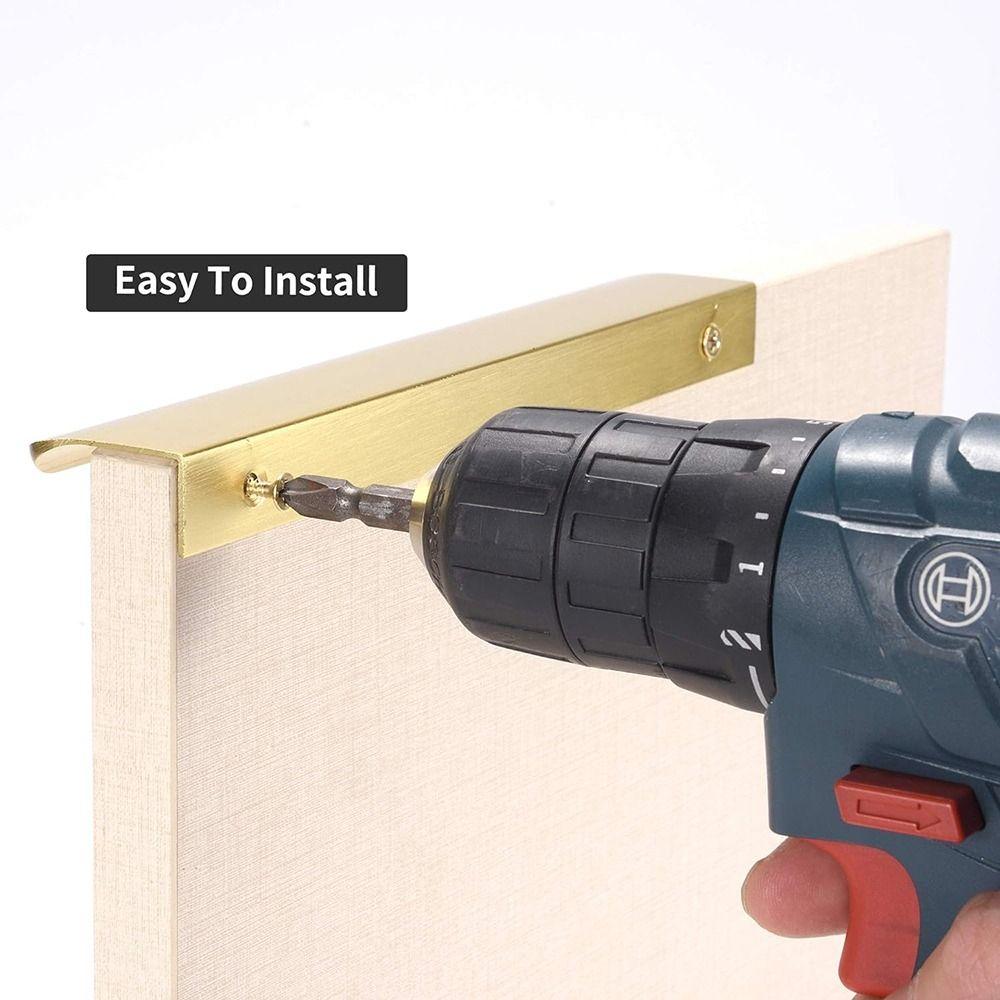 Кухонная кромка, ручка-пуля для пальцев, скрытые ручки для шкафов, аксессуары, скрытые ручки-рейлинги