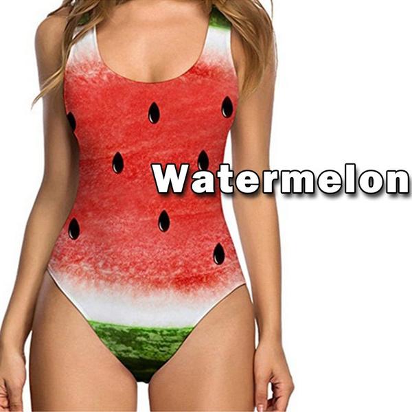 MAITA 2021 летний сексуальный женский цельный купальник бикини цвета дыни в виде фруктовой оболочки