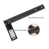 Industrial Grade Positioning Marking Angle Ruler 45/90 Degree Hole Woodworking Gauge  Carpentry
