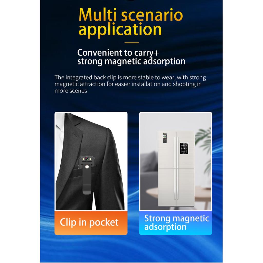 4K High-definition Mini Sports DV Camera, Outdoor Portable Camera With WiFi Hotspot, Law Enforcement Recorder, Driving Recorder