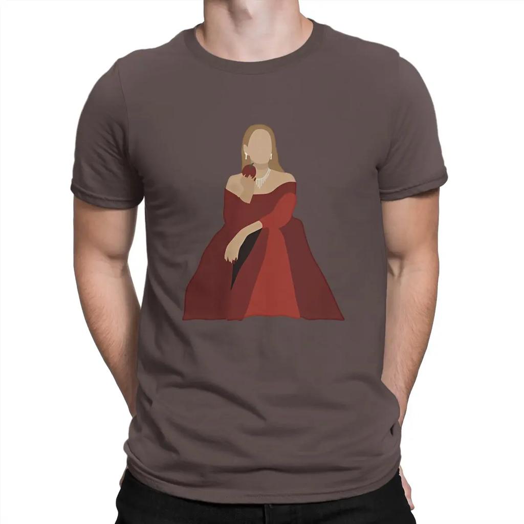 Men T-Shirts Oh My God Humor 100% Cotton Tees Short Sleeve A-Adele Singer T Shirt O Neck Clothes Gift Idea
