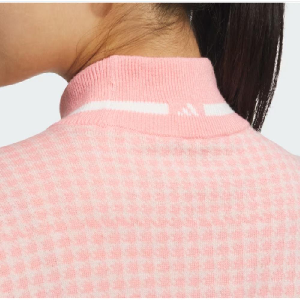 Adidas Golf Primeknit Jacquard Long Sleeve Pullover Sweater Im7273