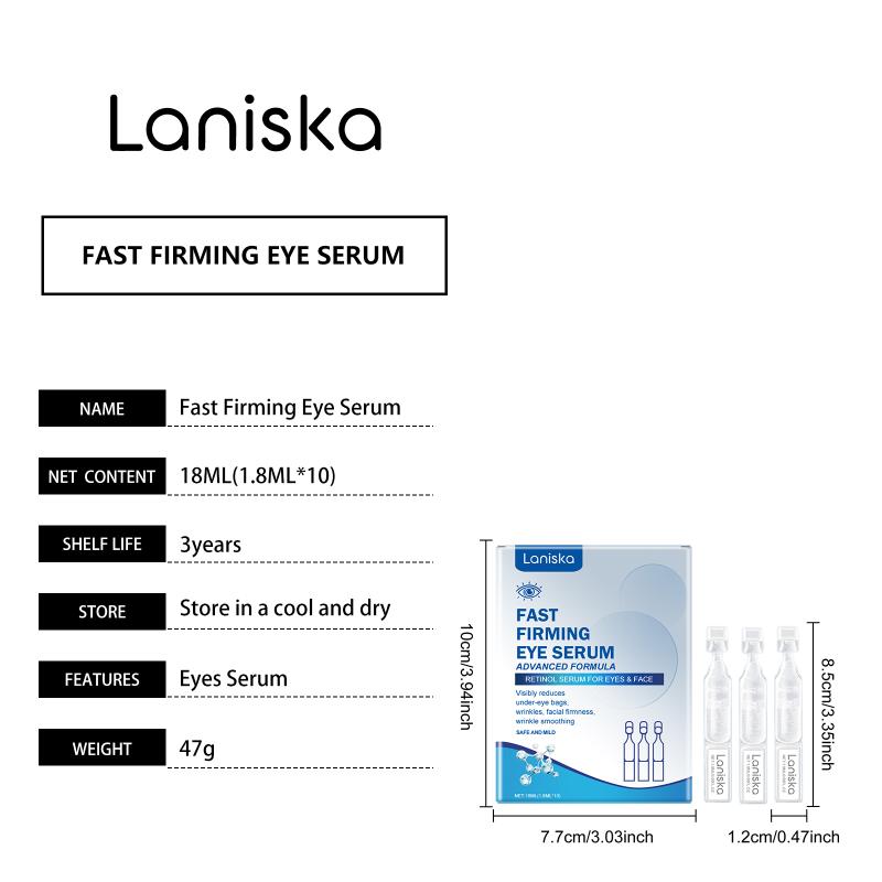 Eye Serum Anti-Wrinkle Remove Dark Circles Eye Bags Anti-Puffiness Lift Firm Ball Massage Moisturize Nourish Eye Care