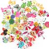 50Pcs Mixed Diy Wooden Popular Scrapbooking Buttons Cartoon Sewing Animal Craft
