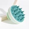 Silicone Shampoo Brush Head Scalp Massage Comb Hair Washing Comb Body Massage Brush Bath Shower Brush Salon Hairdressing Tool