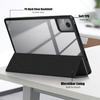 For Lenovo Tab M11/Xiaoxin Pad 11 2024 330 Case Skin-Touch Tri-fold Stand Tablet Smart Cover