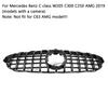GTR Style Grill Grille W/Camera fit Mercedes-Benz W205 C205 A205 2019