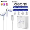 Для оригинальных наушников Xiaomi Xiaomi mi 14 13 12 внутриканальные наушники Redmi Note 10 9 Type C 3,5 мм Проводная гарнитура Аксессуары для телефона