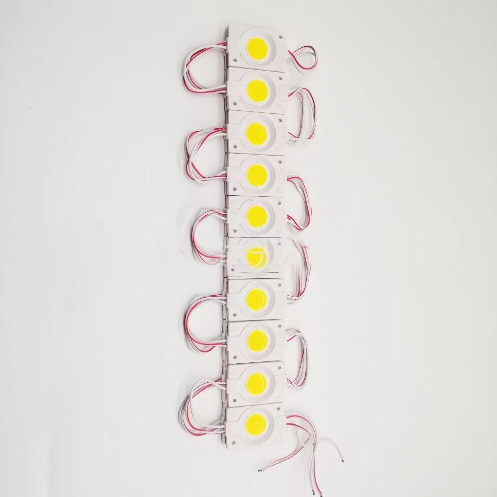 20 шт. Водонепроницаемый COB свет 12 В 24 В Модули подсветки Стоп-сигнал Светодиодный модуль Боковой габаритный фонарь для грузовика