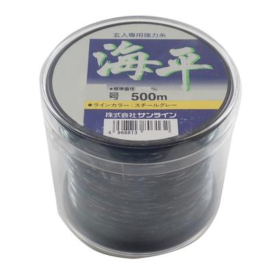 SUNLINE Kaihei Нейлоновая леска, 500 м, №. 12, Стальной Серый
