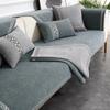 Chenille Sofa Cover Thicken Corner Couch Covers Mat Solid Color Slipcover Pet Dog Kids Mat Sofa Cushion Blanket Live Room