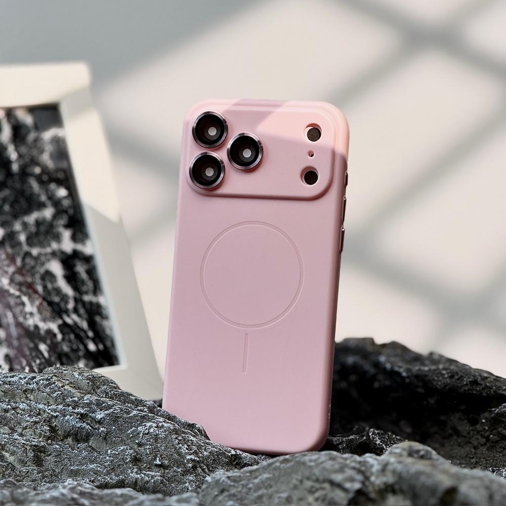 Флуоресцентный силикон для чехла Magsafe для For Iphone 17 Air 16 15 14 13 12 Pro Max Plus 11 Конфетный цвет Мягкая магнитная крышка