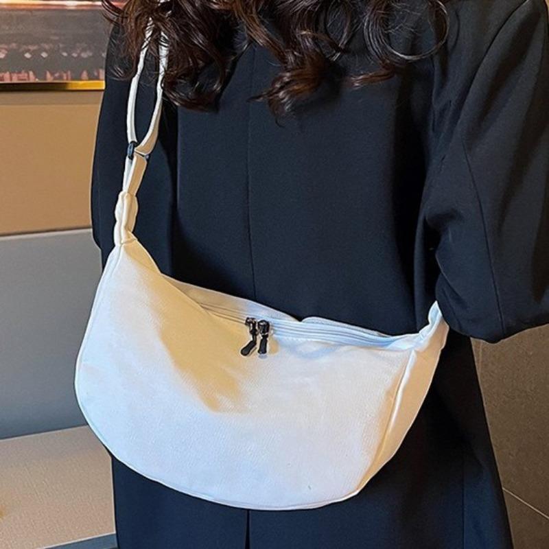 Сумка женская новая через плечо универсальная на одно плечо студенческая большой вместимости холщовая сумка