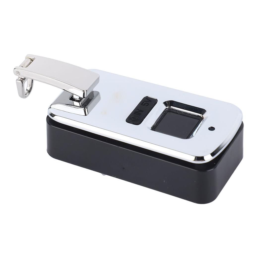 Fingerprint Lock Small Smart Electric Lock Built In Bag Luggage Suitcase Travel Aluminium Alloy