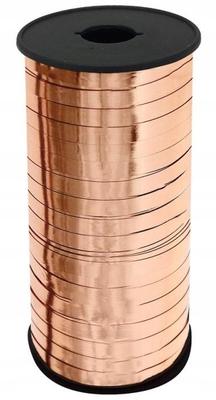 Rose Gold Metallic Ribbon for Balloons and Gifts 0.5cm X 92m