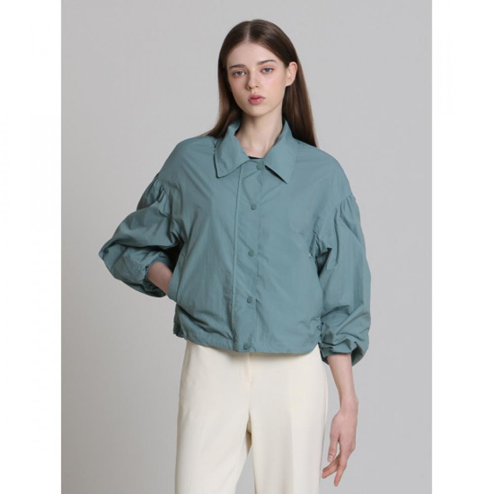 LeShop Women S Collar Crop Zip Up Jumper