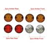Led Tail Lights Front Indicator Turn Signal Light Side marker Lamp Complete Upgrade Kit For Land Rover Defender 1990-2016