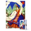 1000 Piece Jigsaw Puzzle - Hwagwanmu Woman, Popular Korean Puzzle