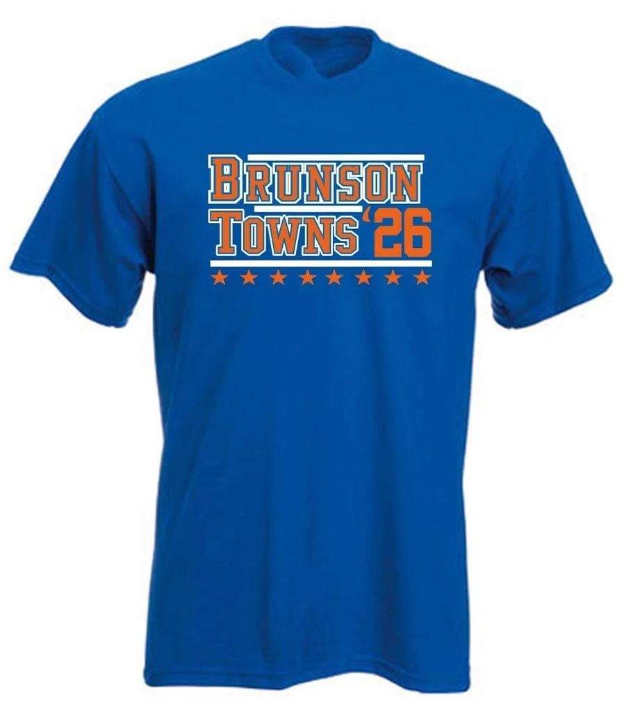 Jalen Brunson Karl Anthony Towns New York 26 Shirt T-Shirt