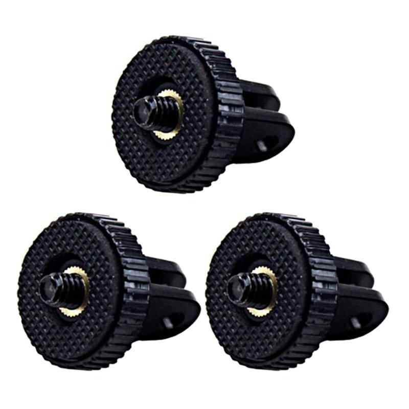 1/4-20 адаптер-адаптер для штатива GoPro Hero 12 11 10 9 8 7 6 5 SJCAM Insta360 X2 X3 DJI Osmo аксессуары для экшн-камер