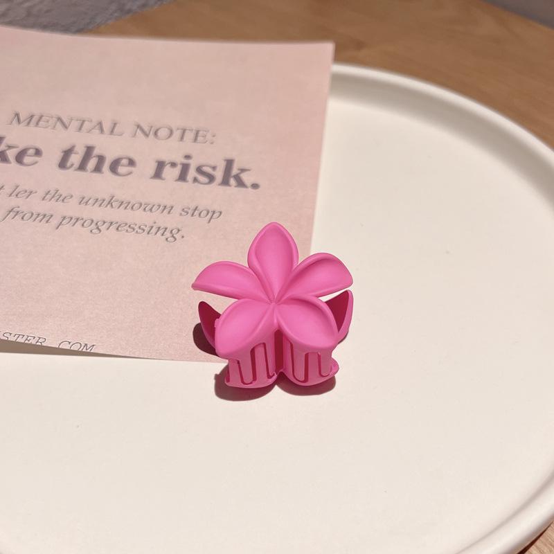 Plumeria Candy Color Fairy Hair Clip - Elegant Shark Clip Accessory