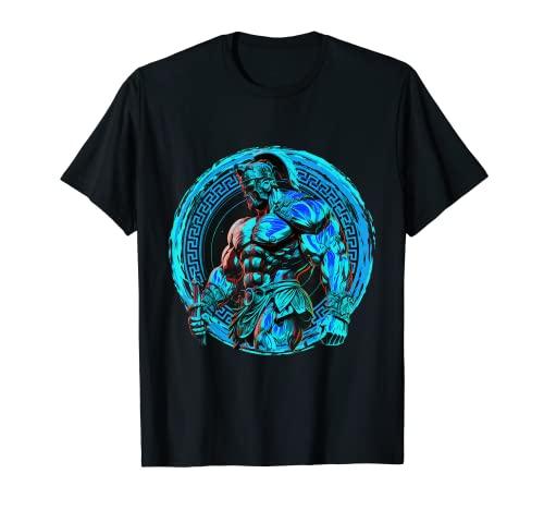 Spartan Warrior Muscle | Sparta Gym Gladiator Mythology T-Shirt