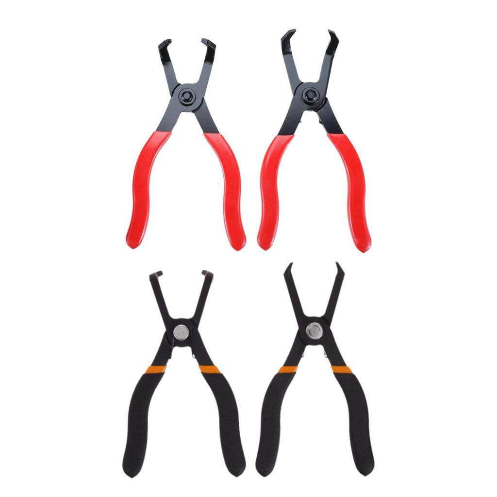 2x Push Pin Removal Pliers Set High Carbon Steel,Sturdy Professional High Performance Includes 30 Degree and 80 Degree Pliers