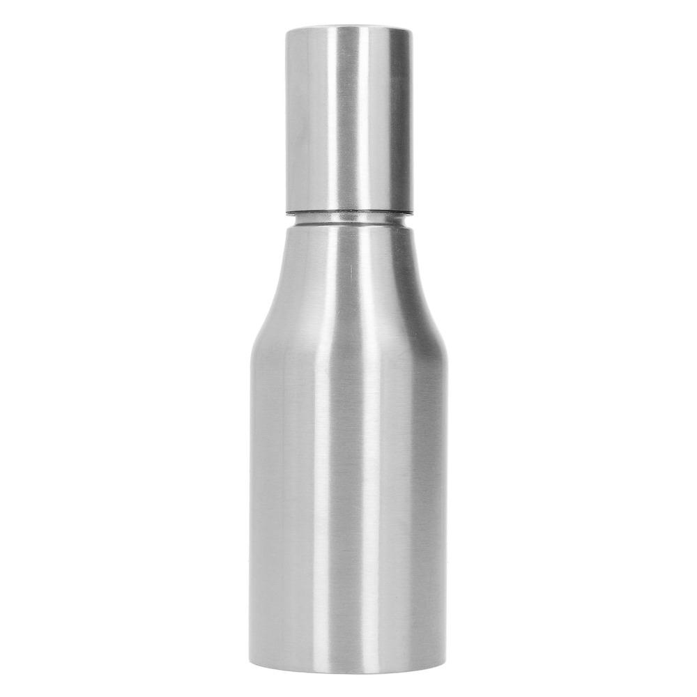 304 Stainless Steel Olive Oil Decanter 500ml Capacity Vinegar Dispenser Bottle Kitchen Use