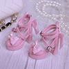 1 пара кукольной обуви с жемчугом 1/3 и 1/4 BJD обувь для нарядной куклы туфли-лодочки на высоком каблуке с бантом Dollplayer