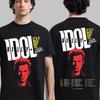 Футболка Billy Idol 2026 Летний тур по Северной Америке "It's A Nice Day To Tour Again" Повседневная футболка Для фанатов, мужчин и женщин Футболк...