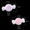 50Pcs 17*9mm Acrylic Candy Beads For Jewelry Making DIY Bracelet Earring Charm Decoration