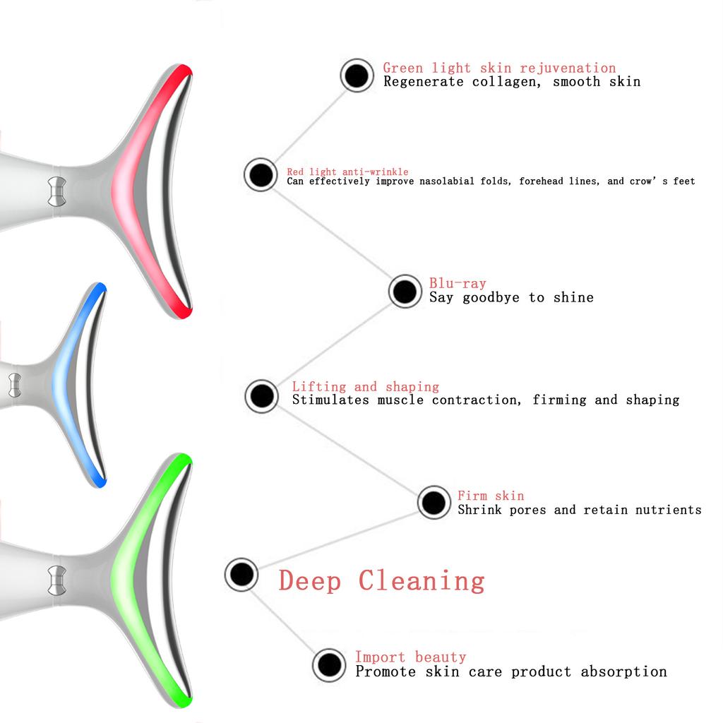 Прибор для красоты шеи Массажер для шеи Лифтинг и укрепление прибор для красоты шеи