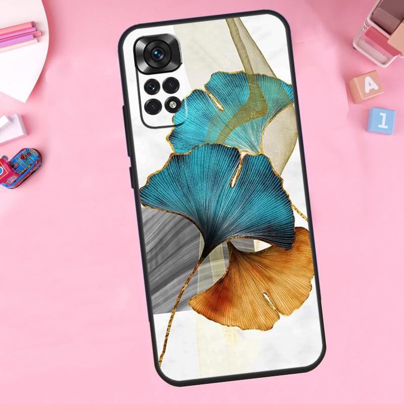 Luxury Gold Foil Art For Xiaomi Redmi Note 14 10 11 12 13 15 Pro Plus Phone Case For Redmi 15 15C 14C 12C 10C 13C
