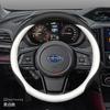Leather Car Steering Wheel Cover for Subaru Forester BRZ Crosstrek Outback      2024 2025 2026 Accessories