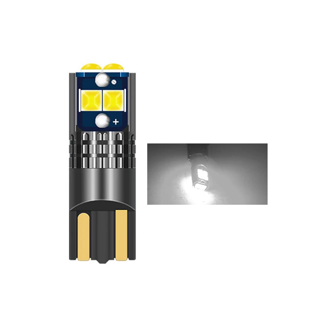 T10 Боковой свет автомобиля Несколько цветов Светодиодная лента Маркерная лампа Canbus Без ошибок DC 12V Лампы подсветки номерного знака автомобиля Сверхъяркие