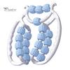 Leg Massage Roller Anti-Cellulite Lymphatic Drainage Deep Tissue Therapy Thighs Arm Back Shoulder Muscle Relaxation Massage Tool with 13/20 Rollers