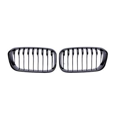 Запасная передняя решетка радиатора капота ABS 1 планка для BMW 1 серии F20 F21 2015-2017 Автомобильный стайлинг Передний бампер Гоночные решетки
