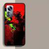 Чехол для телефона Аниме Человек-бензопила Для Redmi Note 15 Pro 5G 14 13 12 Pro Plus 11 11T 11E 11S 10 Pro 10S 9 9S Чехол Прозрачный для телефона с Su