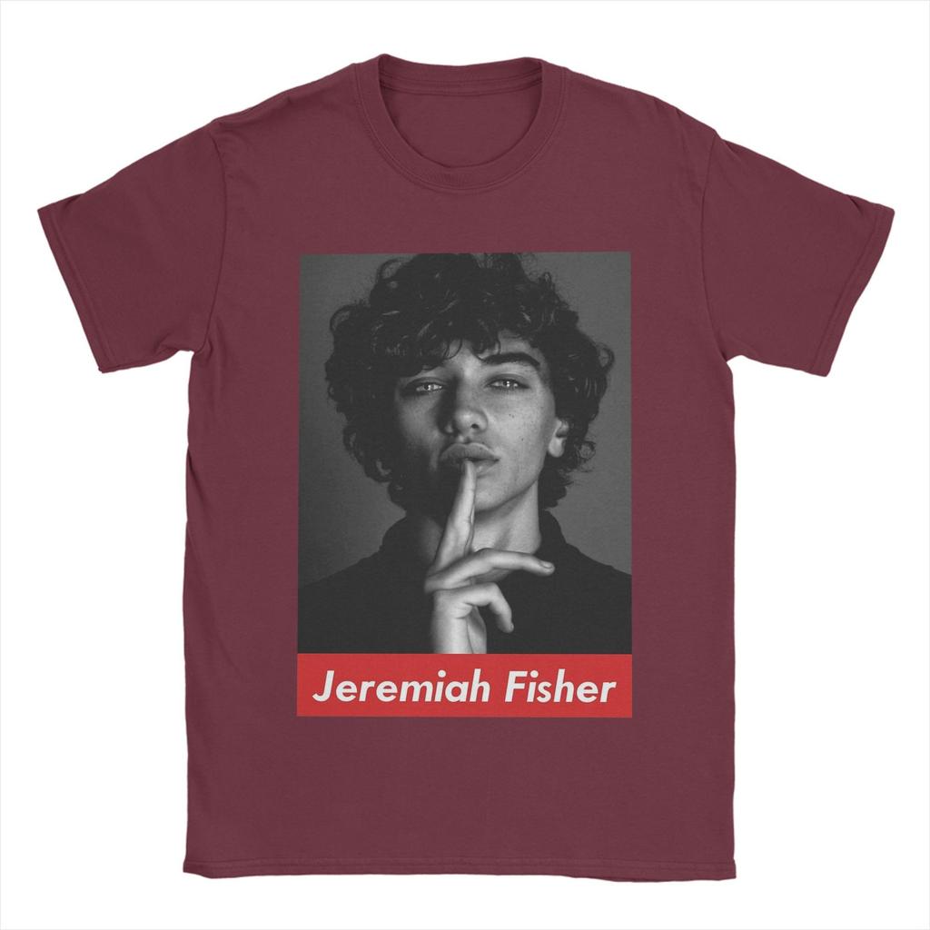 Повседневная футболка JEREMIAH FISHER The Summer I Turned Pretty для мужчин, с круглым вырезом, хлопковая, с коротким рукавом, идея для подарка, топы