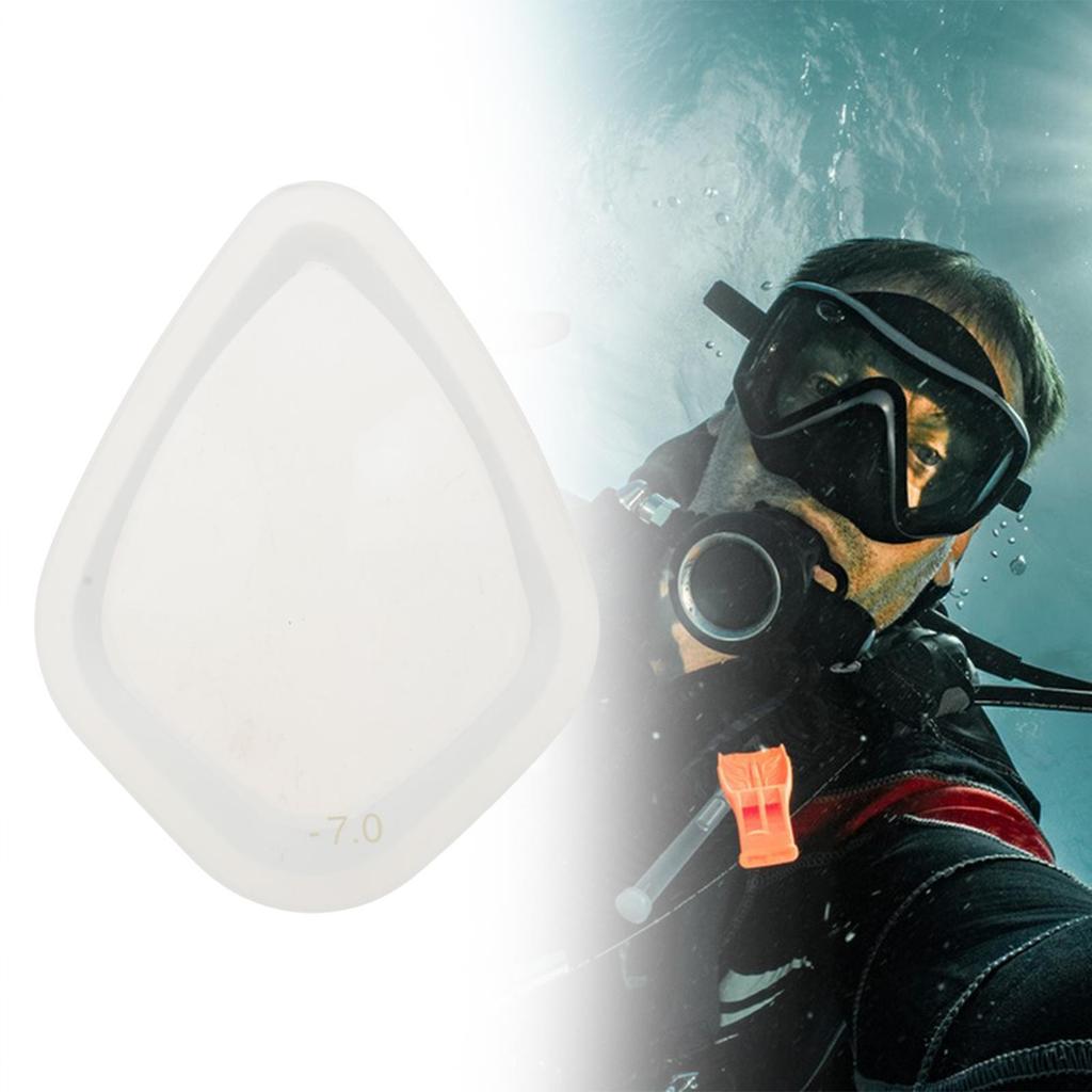 Очки для дайвинга с линзами для близорукости Прозрачные для мужчин, женщин, взрослых для подводных занятий
