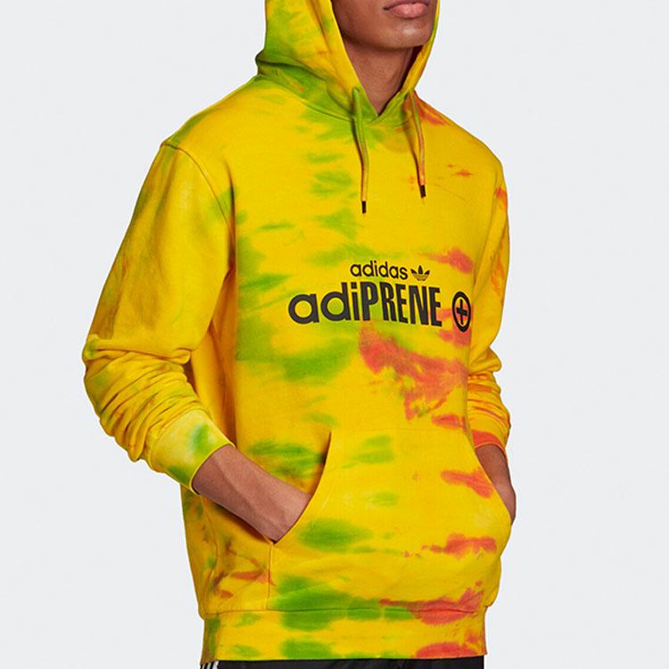 Adidas Originals Sweatshirts Men's Yellow Hooded Moderate Regular GD6002