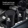 Car Trash Can Organizer Storage Bag Garbage Bin Ashtray Valve Cap For BMW X1 X2 X3 X5 X4 X6 X7 iX3 F20 F10 F07 E70 E46 E90 E92 E TRS7