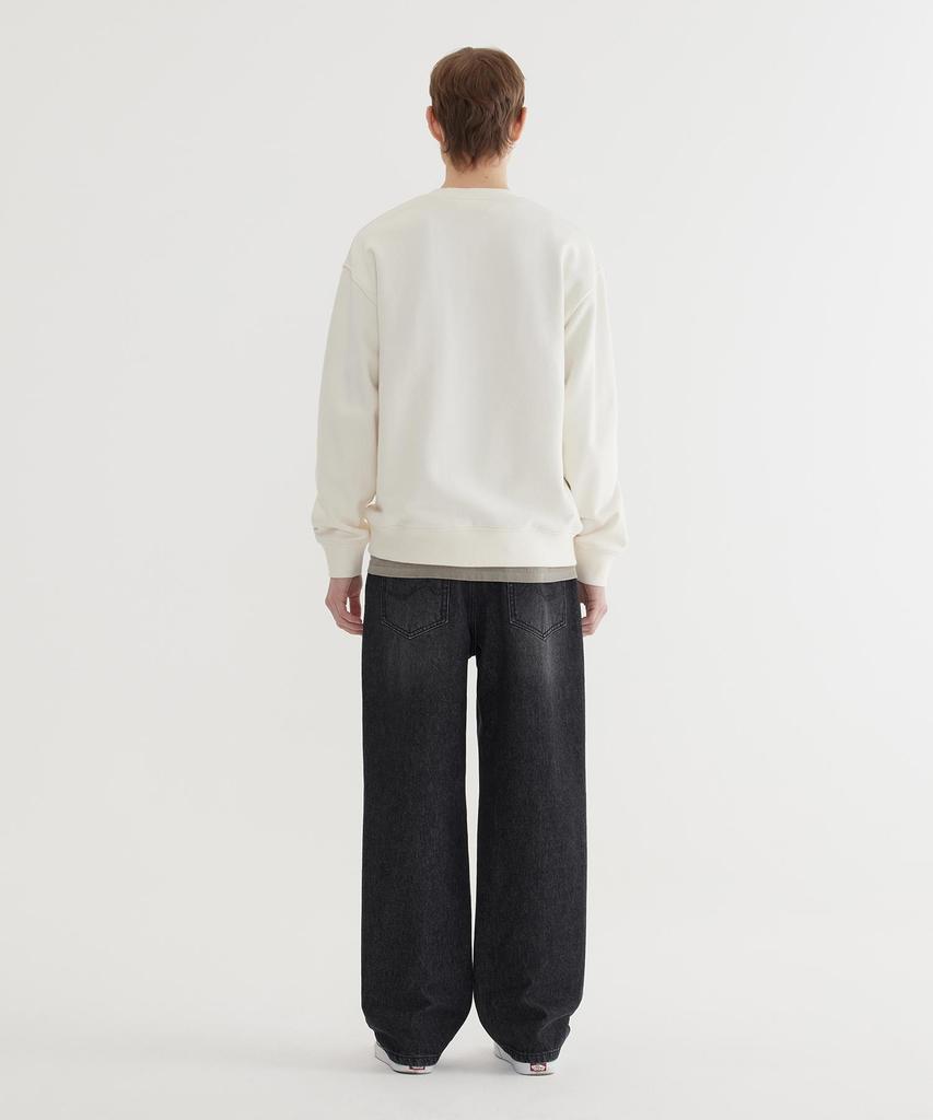 COVERNAT C Logo Sweatshirt Ivory