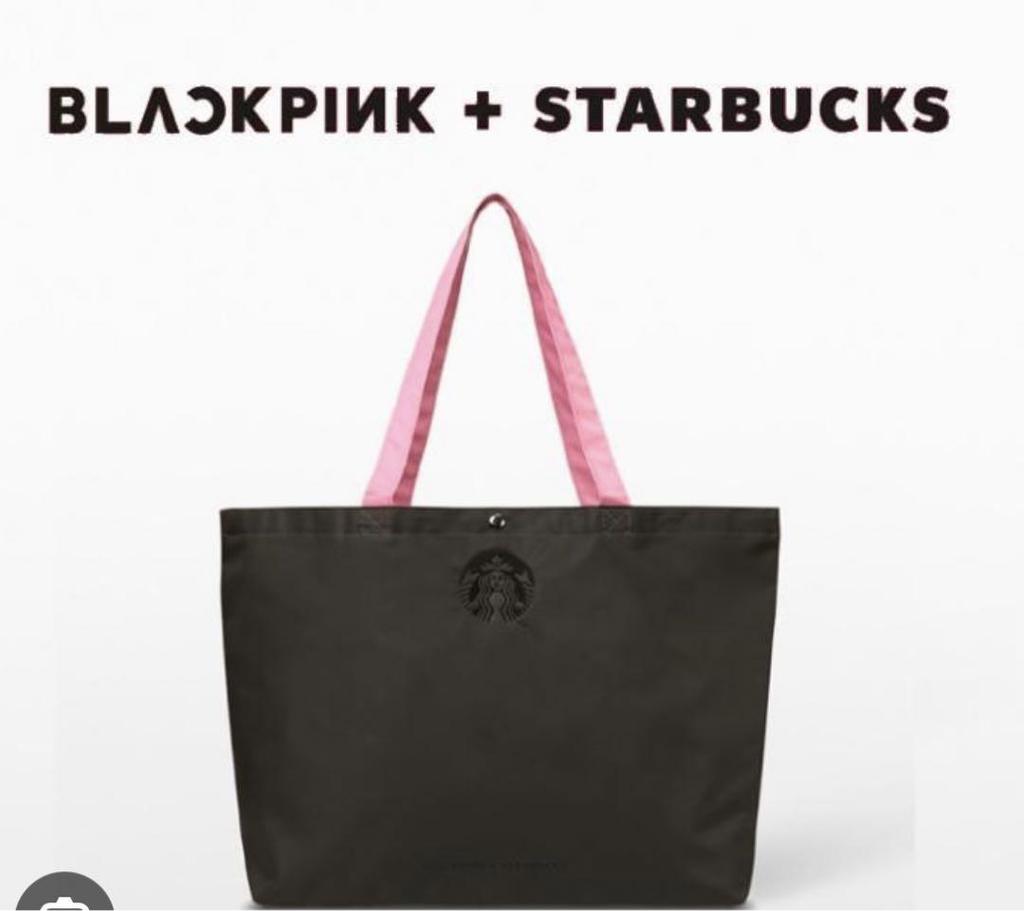 [USED] BLACKPINK Starbucks Collaboration Bag