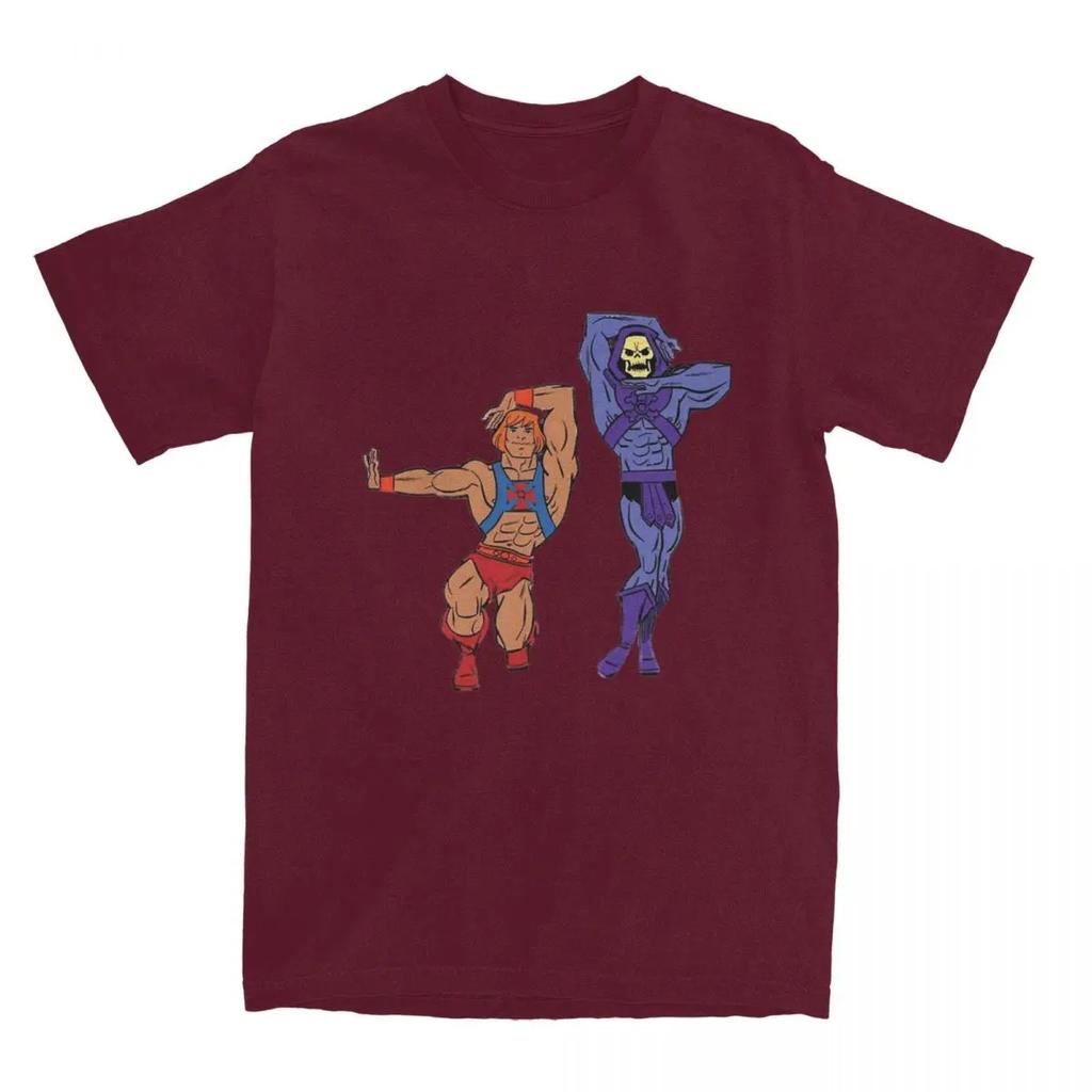 Мастера Вселенной He-man Skeleton Apparel Shirt для мужчин и женщин Heman He Man Awesome Printed Clot