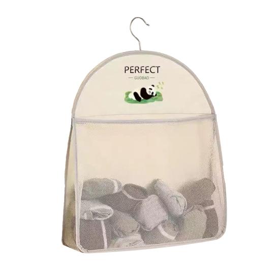 Сетчатый мешок для хранения большой вместимости, органайзер для гардероба, дышащая подвесная сетка для хранения нижнего белья, носков, полотенец, для спальни, общежития, путешествий