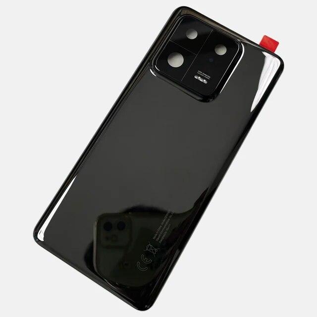 Battery Housing For Xiaomi Mi 13 Pro Glass Lid Back Cover Mi13 Pro Replacement with Camera Frame Lens + Adhesive Tape