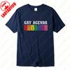 Retro Comfort LGBTQ The Gay Agenda Tshirt Pride Month Sweatshirt Ally Gift Equality Crewneck Transgender Rights Tees Unisex Tops