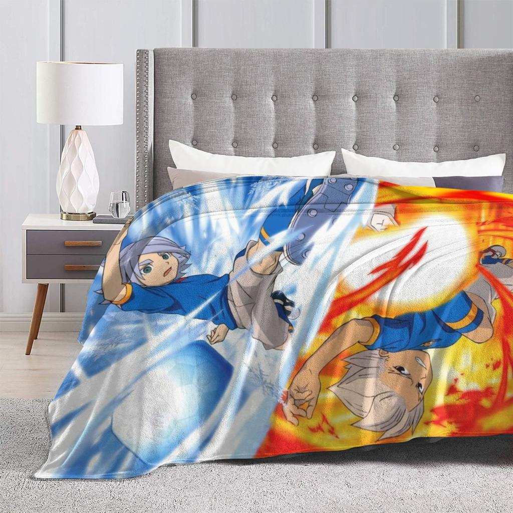 Stylish Inazuma Eleven: Victory Road Blanket Super Soft Flannel  Comfortable Throw Blankets Machine Washable